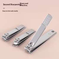 Ensemble de coupe-ongles en acier au carbone classique luxueux de 12 pièces, étui de rangement complet, portable, multifonctionnel, usage général, pour la maison