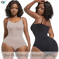 En gros Body sculptant personnalisé sans couture, effet taille amincissante et rehausseur de fesses, facile à enfiler et à retirer, avec bretelles réglables