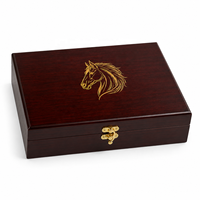 Boîte à cigares en bois de luxe faite à la main avec logo personnalisé pour le rangement de cigares haut de gamme et l'emballage cadeau