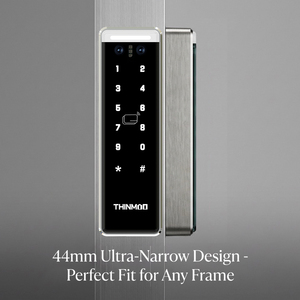 Sistem Layar Video SIP Bezel Tipis Slimline, Terminal Kontrol Akses Pengenal Wajah, Pintu Masuk Properti Ritel Thinmoo - Product Image 2