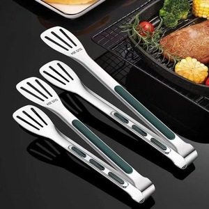 Pinzas de Cocina de Acero Inoxidable 304, Resistentes, Antideslizantes, para Barbacoa, Carne, Panqueques, Pan, Resistentes al Calor - Product Image 4