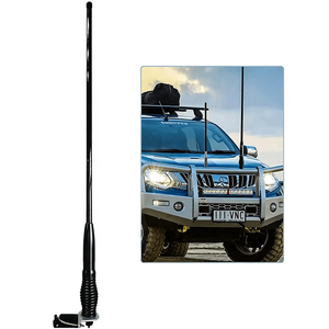 เสาอากาศมือถือแบบติดตั้งบนบาร์กันชนพร้อมฐานสปริง สำหรับ Garmin Astro Alpha VHF  ความถี่ 150-160MHz 4dBi สำหรับตลาดออสเตรเลีย - Product Image 1