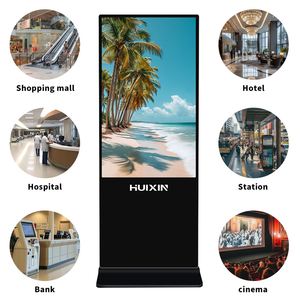 Tường Para ticker tự động gấp LED màn hình quảng cáo Trailer <span class=keywords><strong>LCD</strong></span> gạch 10ft 100 sàn đứng <span class=keywords><strong>LCD</strong></span> màn hình cảm ứng quảng cáo hiển thị - Product Image 4