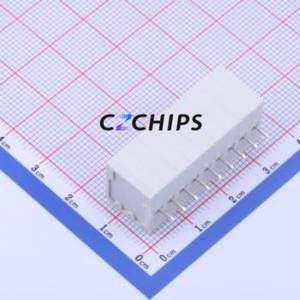 KF239-3.5-9P Spring Terminal Block Through hole Component (THT),P=3.5mm Connector 1x9P 3.5mm White 9P - Product Image 2