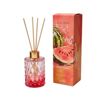 Diffuseur de parfum d'ambiance haut de gamme à la vanille 150 ml avec étiquette personnalisée pour la décoration des toilettes et de la cuisine