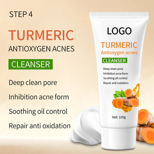 Coffret de Soins Cutanés au Curcuma Marque Blanche avec Vitamine B5, Acide Kojique, Ginseng et Huile de Jojoba - Crème Hydratante Éclaircissante Anti-Acné - Product Image 4