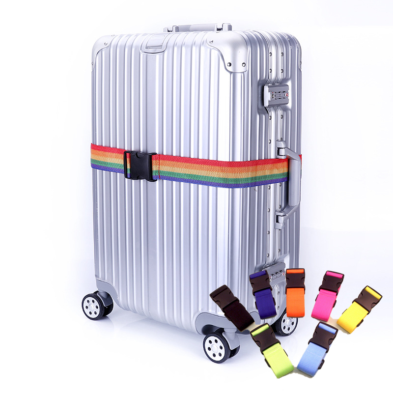 Adjustable Luggage Strap - Secure Suitcase Belt, Elastic Travel Baggage Bungee, Add-a-Bag Straps, Carry-On Attachment - Travel Accessories from Suitcases - price 5.63