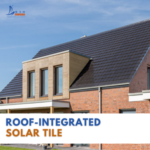100%防水ソーラー屋根瓦 太陽光発電 電気代無料 オフグリッド モジュール式BIPV住宅用ソーラー屋根 - Product Image 4