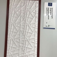 Panneaux muraux 3D en PVC imperméables, modernes et tendance, pour fond de scène de diffusion en direct, usage commercial, centres commerciaux, bureaux et bureaux d'accueil