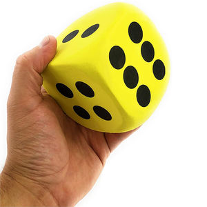 6 pcs/सेट कस्टम रंग पर्यावरण के अनुकूल गैर विषैले एवा फोम डाइस परिवार के भंडारण बैग बच्चों को नरम खेल उपकरण सेट करता है - Product Image 4