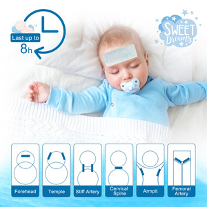 Compresse froide médicale pour le front, best-seller, adaptée aux adultes et aux enfants, patch de soulagement des maux de tête et de refroidissement de qualité médicale - Product Image 5