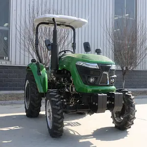 QILU For sale cheap farm tractor 4wd 4x4 50hp mini farm tractors used kubota agriculture farm machinery