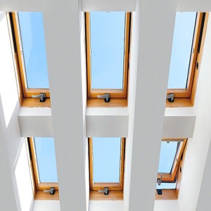 Ban Công Patio Không Thấm Nước Điện Mở Có Thể Thu Vào Trượt Skylight Nhôm Hợp Kim Tự Động Skylight Mái Cửa Sổ - Product Image 2