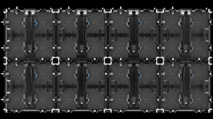 Écran LED extérieur de location VORTEX P3.91 antirouille 500x500mm pour événements en ville côtière, mur vidéo LED extérieur - Product Image 6