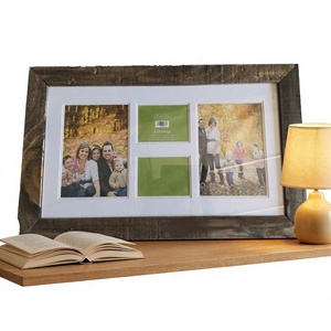 Meravigliosa Cornice Portafoto Classica 4x6 5x7 in Legno, Leggera ed Ecologica, <span class=keywords><strong>da</strong></span> <span class=keywords><strong>Parete</strong></span>, per Collage Multipli - Product Image 2