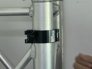 Dn17d30tuv Tube48-55MM1.89-2.165in load100kg nhôm ánh sáng sân khấu giàn hiển thị systempcoupler Ống giàn kẹp móc - Product Image 6