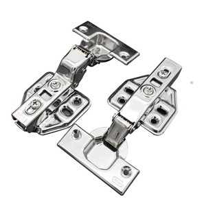 Bisagra de acero inoxidable 304 de cierre suave, empotrada y oculta con núcleo de cobre para herrajes de puertas de gabinetes - Product Image 5