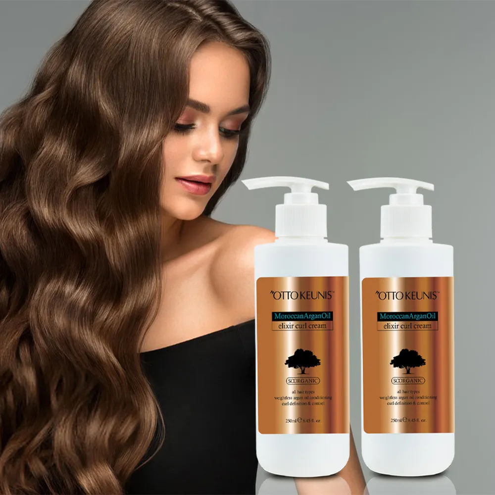 OEM Trattamento Dei Capelli Riparazioni Danni Dei Capelli Morbidi Crema Tutti I Tipi Curl Crema Relaxer