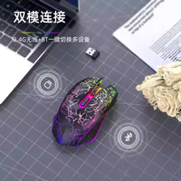 Peluncuran produk baru: Mouse Gaming lampu latar RGB mode ganda 3D, USB optikal nirkabel isi ulang ergonomis/Tipe C