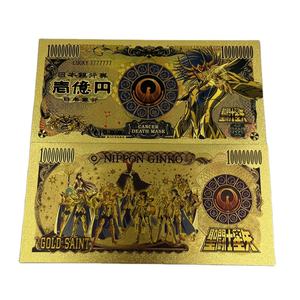 ธนบัตรฟอยล์ทองคำ24K,ส่งฟรีอะนิเมะญี่ปุ่นเซนต์เซย่า100ล้านเยน - Product Image 4