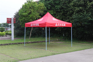 <span class=keywords><strong>Tenda</strong></span> Pubblicitaria 10x10ft con Telaio in Ferro Dorato per Fiere, Esposizioni e Attività all'Aperto, Gazebo Personalizzato con Stampa - Product Image 2