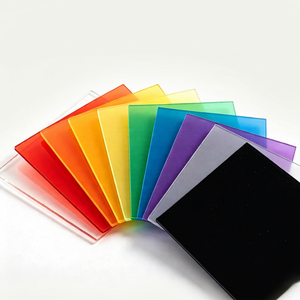 Lámina Acrílica Colorida, Panel Fundido Esmerilado, Tablero Transparente con Protección UV, Liso, para Corte y Moldeo, para Exhibición y Cajas de Regalo - Product Image 1