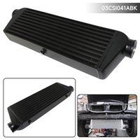Intercooler universel à barres et plaques 500x180x64mm Entrée/Sortie 2,5 pouces (63,5 mm) 350HP à 35PSI Haute performance FMIC en aluminium