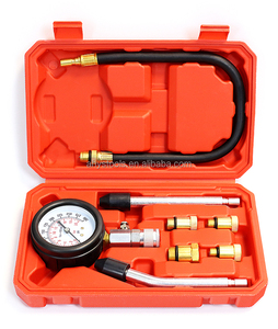 Motor Compressão <span class=keywords><strong>Tester</strong></span> 8-Piece 0-300 Psi Cilindro Manômetro Conjunto para Motores a Gás Gasolina Ferramenta de Reparo Do Veículo - Product Image 2