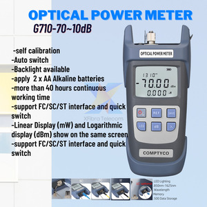 <span class=keywords><strong>Kit</strong></span> de herramientas de fibra óptica FTTH con VFL10MW, medidor de potencia óptica OPM de, cuchilla de fibra para red 4G - Product Image 2
