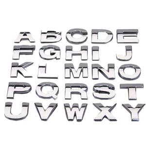 Vendite calde <span class=keywords><strong>personalizzate</strong></span> Abs in plastica argento <span class=keywords><strong>per</strong></span> <span class=keywords><strong>auto</strong></span> con lettere adesive e lettere tridimensionali autoadesive <span class=keywords><strong>per</strong></span> <span class=keywords><strong>auto</strong></span> - Product Image 4