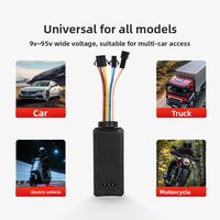 G02S Traceur GPS pour voiture avec fonction de coupure d'huile Réseau 4G à distance Détection ACC permanente et gratuite Placement du tableau de bord et application IOS
