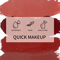 Benutzer definiertes Logo Low MOQ Spot Creme Private Label Erröten mit Pinsel Weiß Verpackung Wange Tönung Kosmetik Makeup Blush Stick