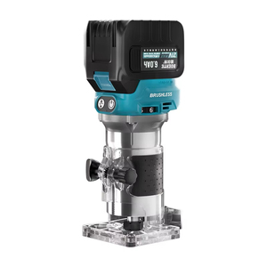 Máquina Fresadora Portátil <span class=keywords><strong>de</strong></span> Grado Industrial OEM, Recortadora y <span class=keywords><strong>Cepilladora</strong></span> <span class=keywords><strong>de</strong></span> <span class=keywords><strong>Madera</strong></span> Multifuncional sin Escobillas - Product Image 1
