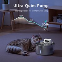 Fontaine à eau automatique portable pour chat, distributeur d'eau électrique, bol à eau pour chat, bols et distributeurs pour animaux de compagnie