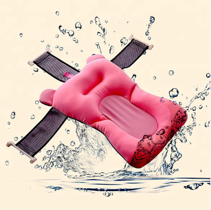 <b>Foldable</b> Baby Bathtub with Suspended <b>Bath</b> Mat for Comfortable Bathing in Daily Life - Product Image 2