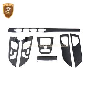 Kit intérieur de commande <span class=keywords><strong>centrale</strong></span> de voiture en fibre de carbone sèche Style C167 pour <span class=keywords><strong>Mercedes</strong></span> Benz Gle Coupe - Product Image 1