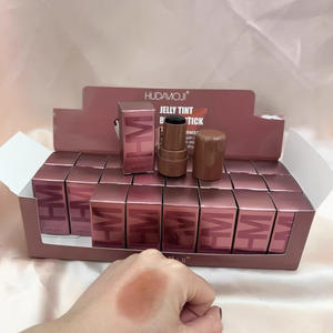 Brun Cool Eau Visage Teinte Gelée Forme Lèvres Joue Fard À Joues Longue Durée 6 Couleurs Visage Hydratant Maquillage Minéral Blush Bâton - Product Image 2