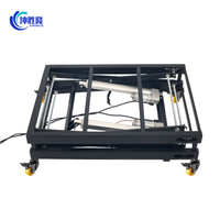 Plateforme élévatrice à ciseaux électrique à double moteur et double couche KUNSHENGLONG KSL-7535-DD2 750*350mm