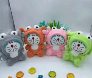 Jouets en peluche Doraemon, animaux en peluche doux de 11 à 30 cm pour enfants de 2 à 4 ans, décoration de salle de jeux unisexe - Product Image 1
