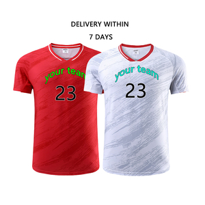 Camiseta de Fútbol de Alta Calidad para Clubes Deportivos, 100% Poliéster, Tejido Transpirable, Colores y Logotipo Personalizables, Manga Corta, para Hombre Adulto - Product Image 1