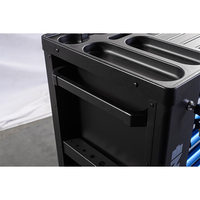 Armoire à outils industrielle Goldenline à 7 tiroirs |   Chariot d'atelier roulant avec plateau supérieur modulaire et logo personnalisable pour commande en gros