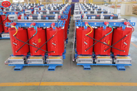 Transformador de resina fundida de 10kv y 11kv personalizado, fuente de alimentación trifásica de 1000KVA, transformador de tipo seco