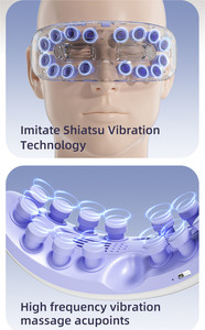 Nano Mist Steam Eye Care Machine Timing Control Acupoint Trigger Point Vibration <b>Heat</b> Compression Relieves Eye Fatigue - Product Image 4