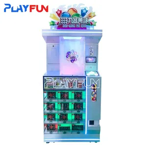 Resort hotel area game center mall new 9 box gift out game machine magic ball arcade prize with best revenue win