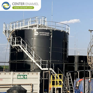 Réservoir de filtration en acier fusionné au verre pour le traitement des eaux municipales et industrielles - Product Image 2