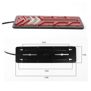 Nouveau feu arrière LED pour camion remorque, étanche IP67, 24V, clignotant dynamique de haute qualité - Product Image 4