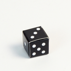 New Design OEM Funny Dice Dual Purpose Toy Small Paper Box Packaging Custom Logo Mini Gift Boxes For Game