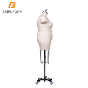 Beifuform-Maniquí <span class=keywords><strong>de</strong></span> medio cuerpo para mujer, modelo femenino <span class=keywords><strong>de</strong></span> <span class=keywords><strong>costura</strong></span>, tamaño grande, busto y cadera, para Sastre profesional, talla grande 24 - Product Image 4