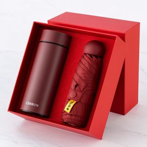 Kit de Bienvenida Ejecutivo: Vaso de Acero Inoxidable + Paraguas Portátil, Empaque Personalizable, Inserto de Espuma, Ideal para Eventos y Clientes - Product Image 5