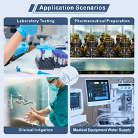 Système de Traitement d'Eau Ultra-Pure pour Hôpitaux par Osmose Inverse – Équipement de Production d'Eau Pure – Machine à Eau Ultrapure – Système de Traitement OEM